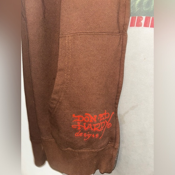 Christian Audigier rare mint French terry oversized large men’s ed hardy - Picture 12 of 17